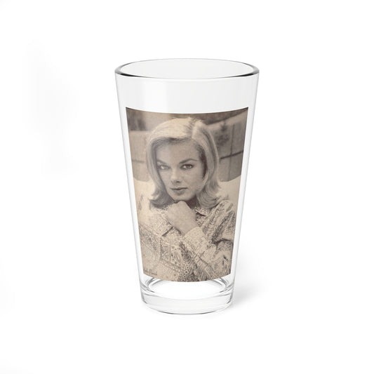 Leslie Parrish #139 (Vintage Female Icon) Pint Glass 16oz-16oz-Go Mug Yourself