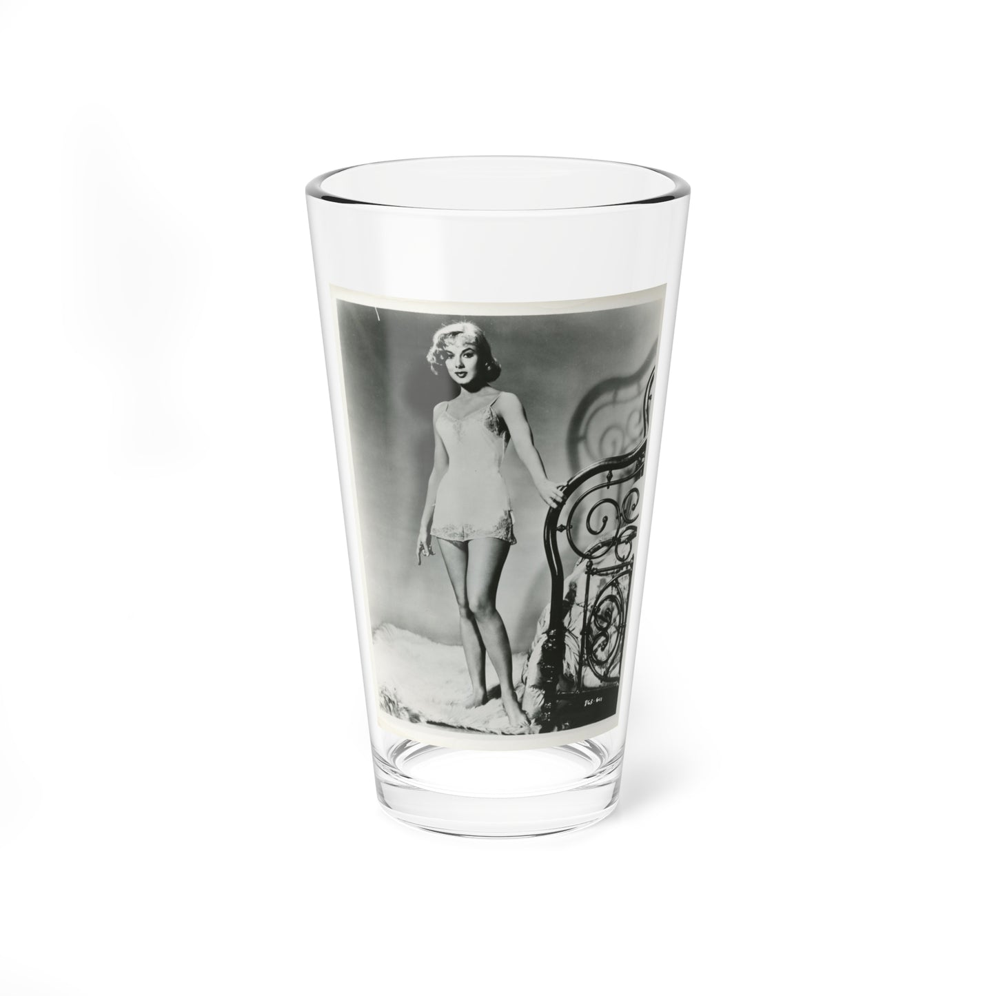 Leslie Parrish #144 (Vintage Female Icon) Pint Glass 16oz-16oz-Go Mug Yourself