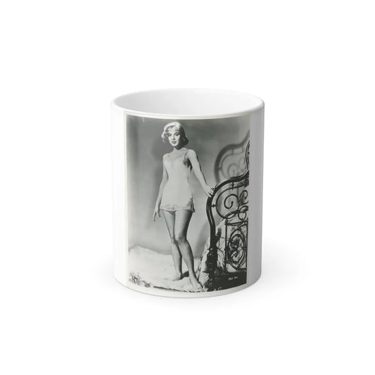 Leslie Parrish #144 (Vintage Female Icons) Color Changing Mug 11oz-11oz-Go Mug Yourself