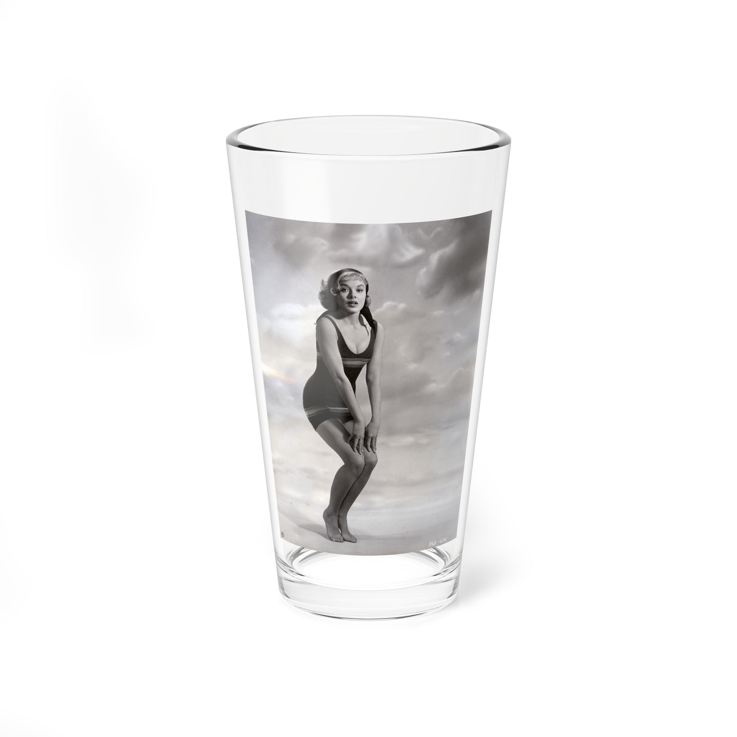 Leslie Parrish #146 (Vintage Female Icon) Pint Glass 16oz-16oz-Go Mug Yourself