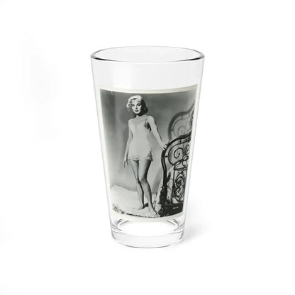 Leslie Parrish #151 (Vintage Female Icon) Pint Glass 16oz 16oz - Go Mug Yourself