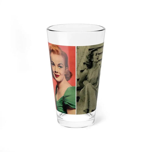 Leslie Parrish #164 (Vintage Female Icon) Pint Glass 16oz 16oz - Go Mug Yourself