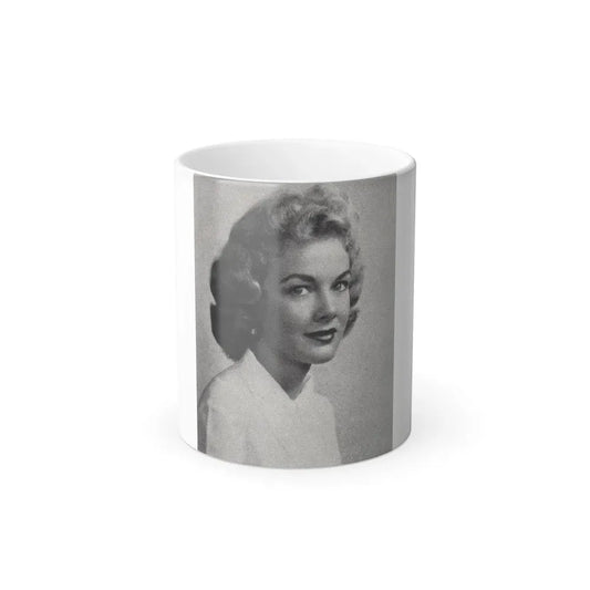 Leslie Parrish #167 (Vintage Female Icon) Color Changing Coffee Mug 11oz - Go Mug Yourself