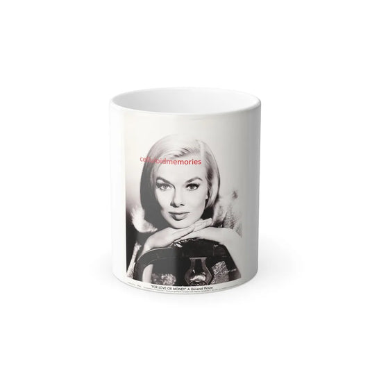 Leslie Parrish #169 (Vintage Female Icons) Color Changing Mug 11oz-11oz-Go Mug Yourself