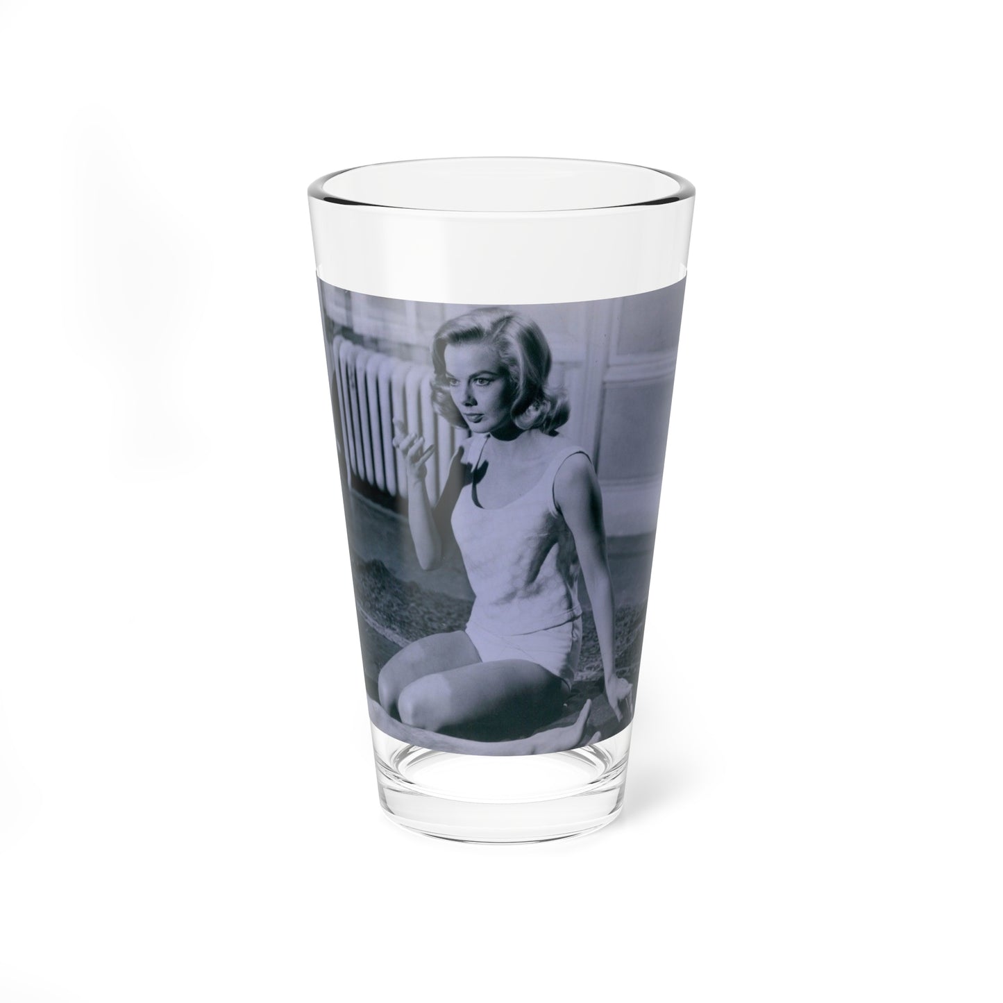 Leslie Parrish #182 (Vintage Female Icon) Pint Glass 16oz-16oz-Go Mug Yourself