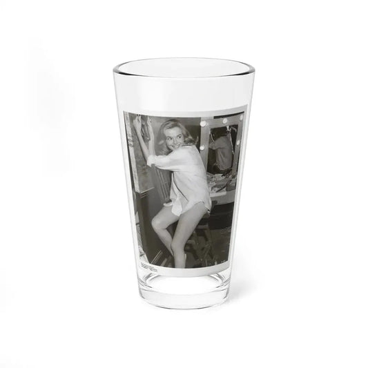 Leslie Parrish #183 1 (Vintage Female Icon) Pint Glass 16oz 16oz - Go Mug Yourself