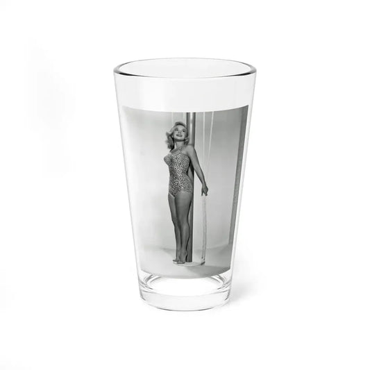 Leslie Parrish #184 (Vintage Female Icon) Pint Glass 16oz 16oz - Go Mug Yourself