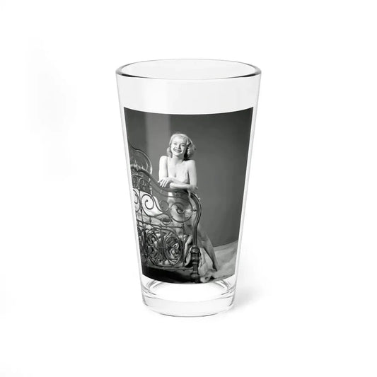 Leslie Parrish #185 (Vintage Female Icon) Pint Glass 16oz 16oz - Go Mug Yourself