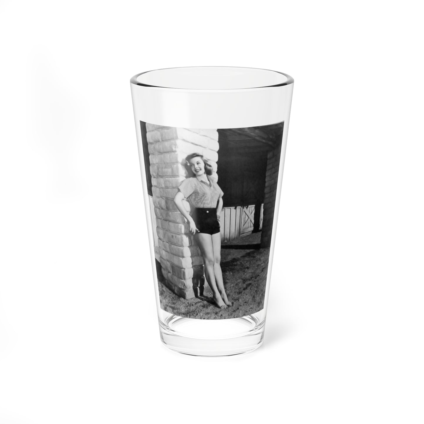 Leslie Parrish #186 (Vintage Female Icon) Pint Glass 16oz-16oz-Go Mug Yourself