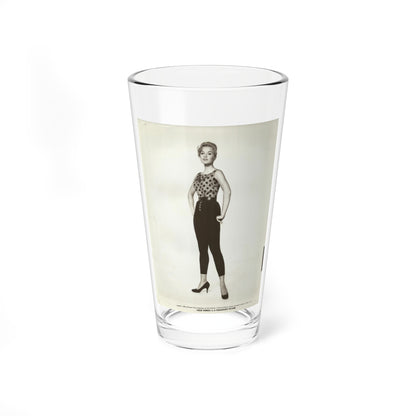 Leslie Parrish #192 (Vintage Female Icon) Pint Glass 16oz-16oz-Go Mug Yourself