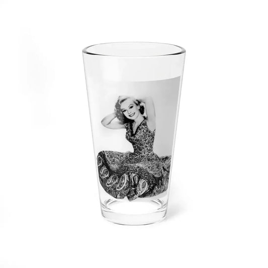Leslie Parrish #198 (Vintage Female Icon) Pint Glass 16oz 16oz - Go Mug Yourself