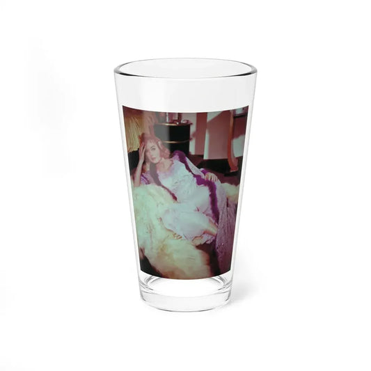 Leslie Parrish #200 (Vintage Female Icon) Pint Glass 16oz 16oz - Go Mug Yourself