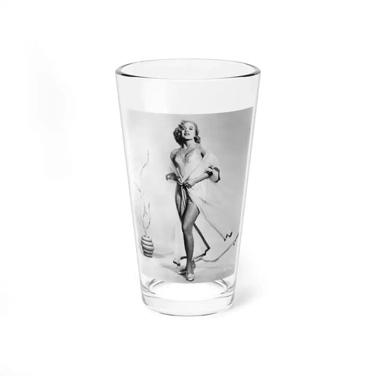 Leslie Parrish #202 (Vintage Female Icon) Pint Glass 16oz 16oz - Go Mug Yourself