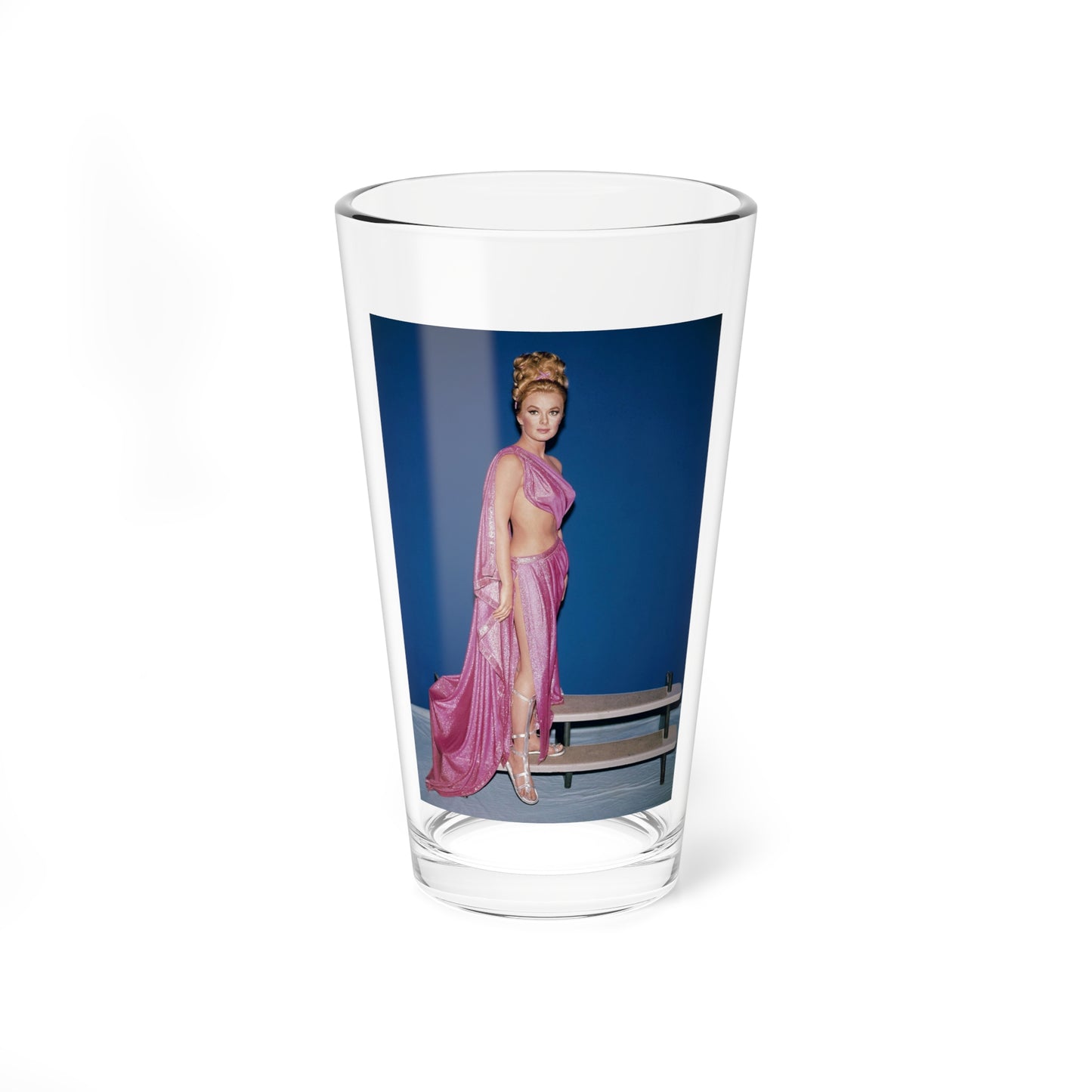 Leslie Parrish #207 (Vintage Female Icon) Pint Glass 16oz-16oz-Go Mug Yourself