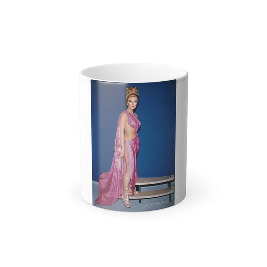 Leslie Parrish #207 (Vintage Female Icons) Color Changing Mug 11oz-11oz-Go Mug Yourself