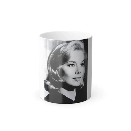 Leslie Parrish #213 (Vintage Female Icon) Color Changing Coffee Mug 11oz - Go Mug Yourself