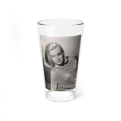 Leslie Parrish #216 (Vintage Female Icon) Pint Glass 16oz 16oz - Go Mug Yourself