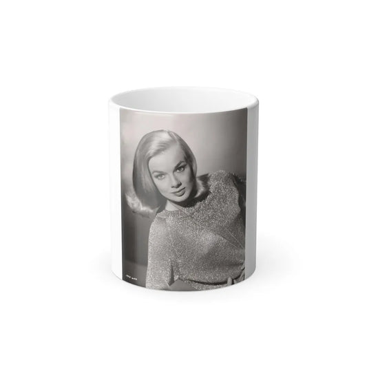 Leslie Parrish #216 (Vintage Female Icons) Color Changing Mug 11oz-11oz-Go Mug Yourself