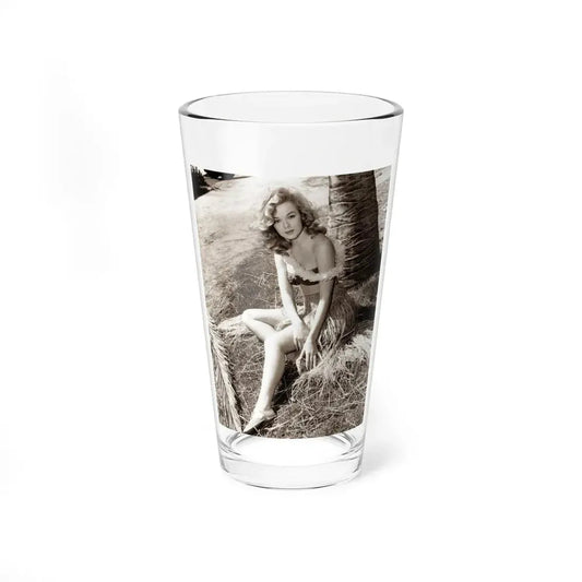Leslie Parrish #218 (Vintage Female Icon) Pint Glass 16oz 16oz - Go Mug Yourself