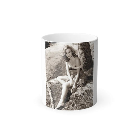 Leslie Parrish #218 (Vintage Female Icons) Color Changing Mug 11oz-11oz-Go Mug Yourself