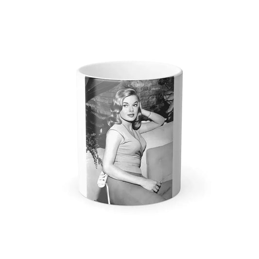 Leslie Parrish #221 (Vintage Female Icon) Color Changing Coffee Mug 11oz - Go Mug Yourself