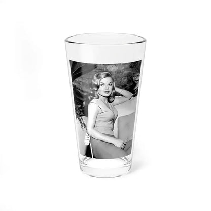 Leslie Parrish #221 (Vintage Female Icon) Pint Glass 16oz 16oz - Go Mug Yourself