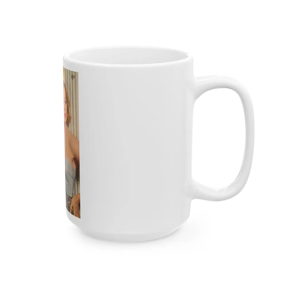 Leslie Parrish #224 - (Vintage Female Icon) White Coffee Mug-Go Mug Yourself