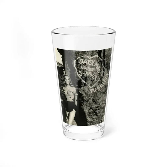 Leslie Parrish #230 (Vintage Female Icon) Pint Glass 16oz 16oz - Go Mug Yourself
