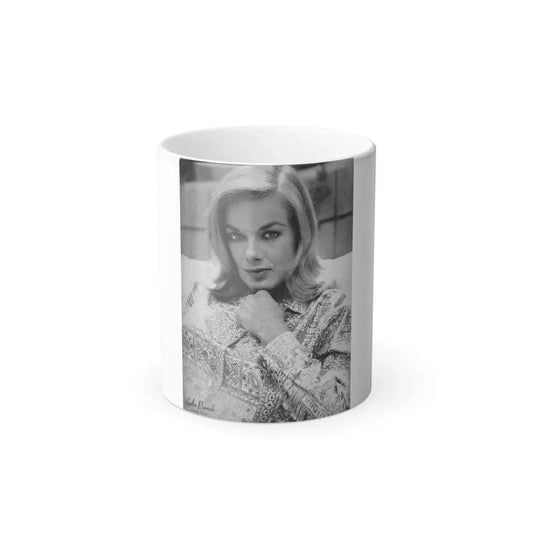 Leslie Parrish #231 (Vintage Female Icon) Color Changing Coffee Mug 11oz - Go Mug Yourself