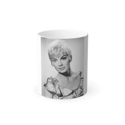 Leslie Parrish #233 (Vintage Female Icon) Color Changing Coffee Mug 11oz - Go Mug Yourself
