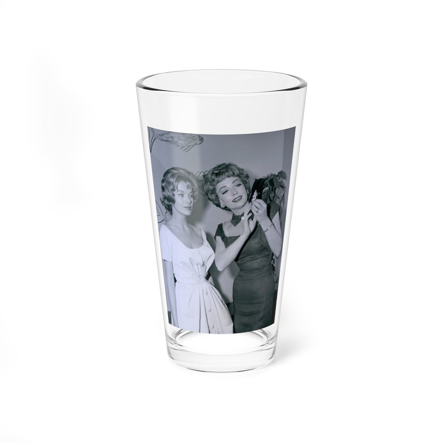 Leslie Parrish #234 (Vintage Female Icon) Pint Glass 16oz-16oz-Go Mug Yourself