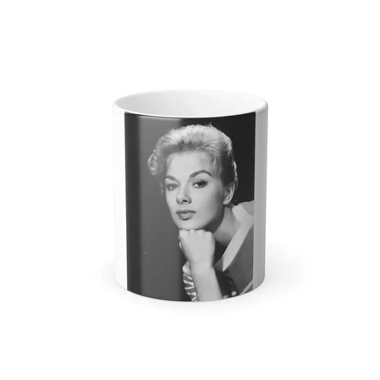 Leslie Parrish #235 (Vintage Female Icon) Color Changing Coffee Mug 11oz - Go Mug Yourself