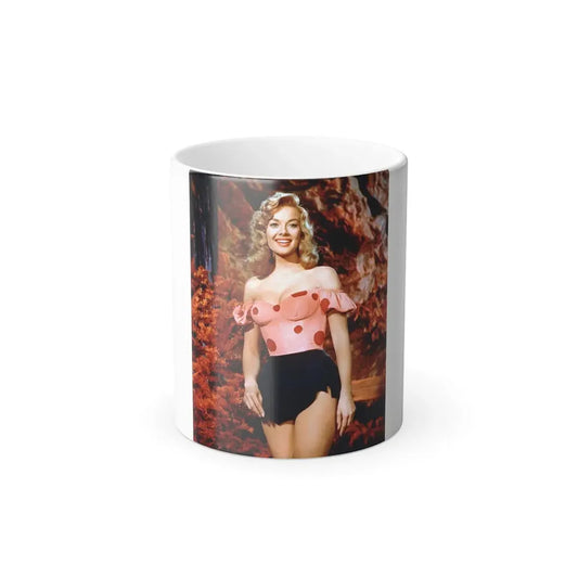 Leslie Parrish #24_1 (Vintage Female Icon) Color Changing Mug 11oz 11oz - Go Mug Yourself
