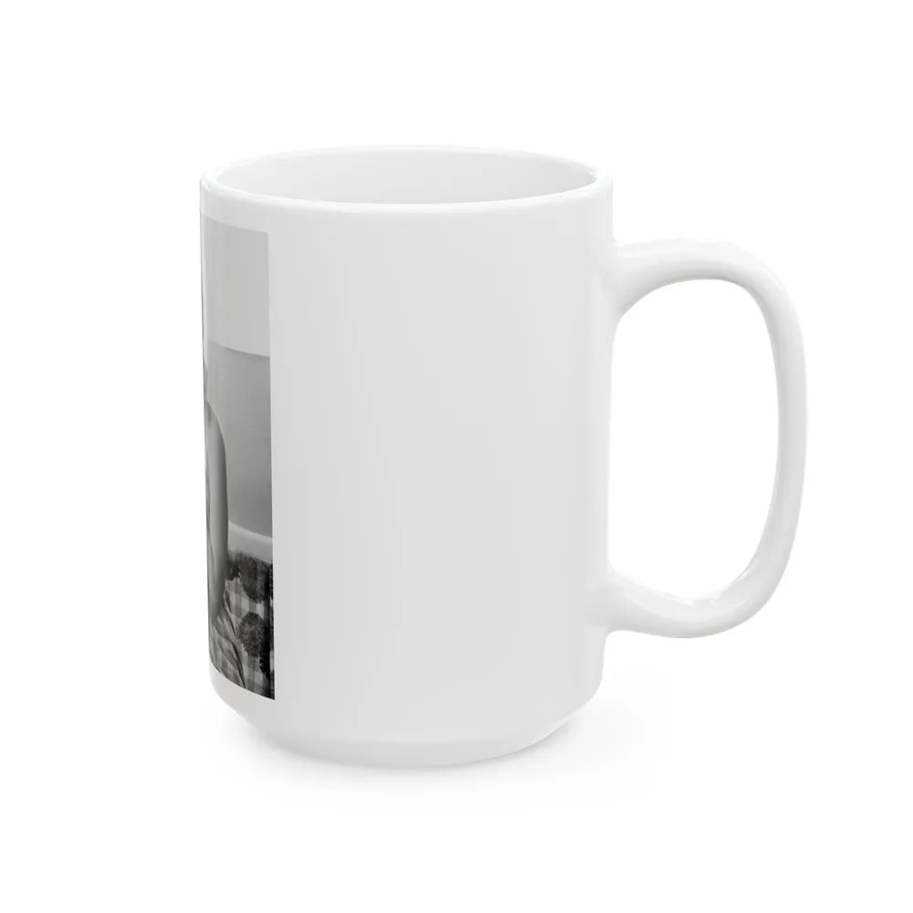 Leslie Parrish #253 (Vintage Female Icon) White Coffee Mug-Go Mug Yourself
