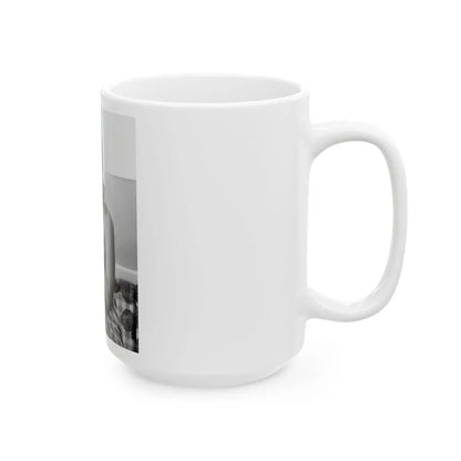 Leslie Parrish #253 (Vintage Female Icon) White Coffee Mug-Go Mug Yourself
