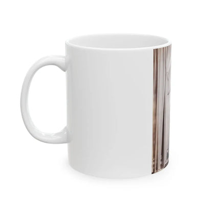Leslie Parrish #256 (Vintage Female Icon) White Coffee Mug-Go Mug Yourself