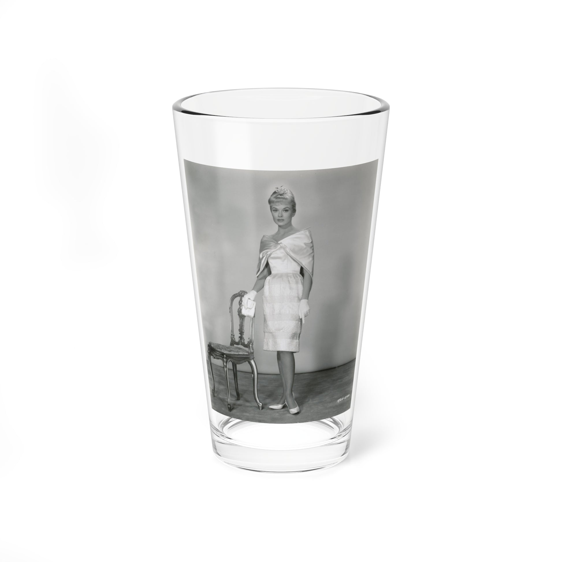 Leslie Parrish #259 (Vintage Female Icon) Pint Glass 16oz-16oz-Go Mug Yourself