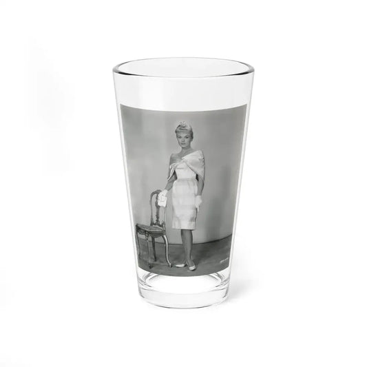 Leslie Parrish #259 (Vintage Female Icon) Pint Glass 16oz 16oz - Go Mug Yourself