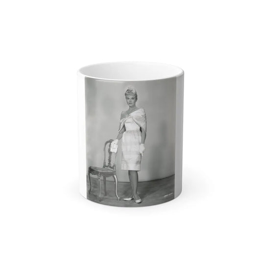 Leslie Parrish #259 (Vintage Female Icons) Color Changing Mug 11oz-11oz-Go Mug Yourself