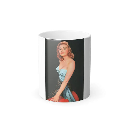 Leslie Parrish #262 (Vintage Female Icons) Color Changing Mug 11oz-11oz-Go Mug Yourself