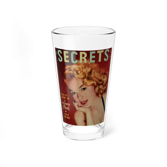 Leslie Parrish #264 - (Vintage Female Icon) Pint Glass 16oz 16oz - Go Mug Yourself