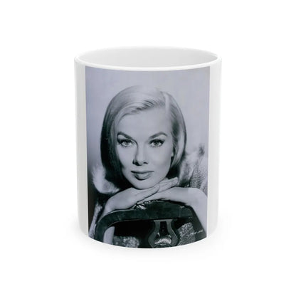 Leslie Parrish #270 (Vintage Female Icon) White Coffee Mug-11oz-Go Mug Yourself