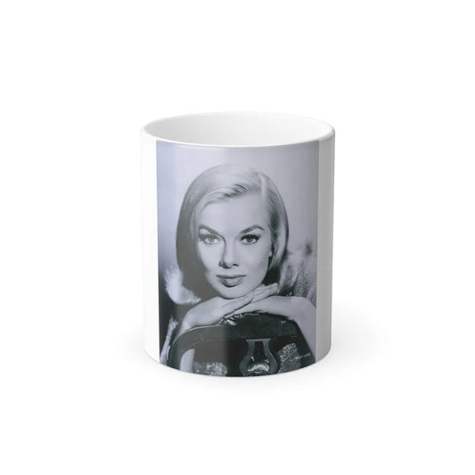 Leslie Parrish #270 (Vintage Female Icons) Color Changing Mug 11oz-11oz-Go Mug Yourself