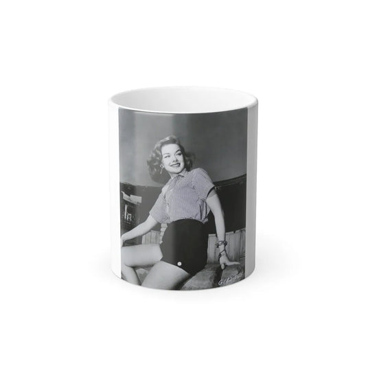 Leslie Parrish #271 (Vintage Female Icons) Color Changing Mug 11oz-11oz-Go Mug Yourself