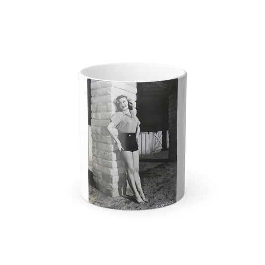 Leslie Parrish #273 (Vintage Female Icons) Color Changing Mug 11oz-11oz-Go Mug Yourself