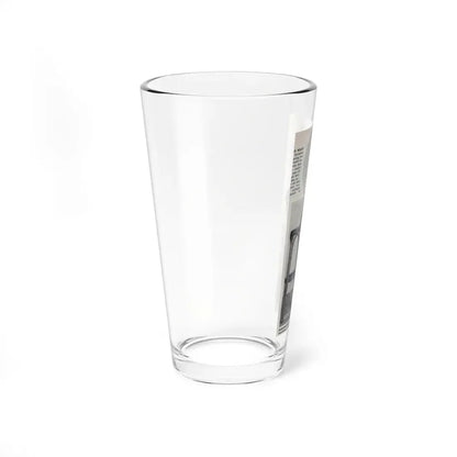 Leslie Parrish #274 - 1 Full Body Medium Size B&W Pin-Up Photo from DE LACH Dutch Film Star Mag. 2-17-56 (Vintage Female Icon) Pint Glass 16oz - Go Mug Yourself