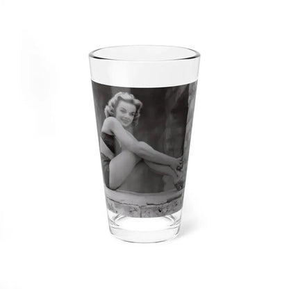 Leslie Parrish #275 (Vintage Female Icon) Pint Glass 16oz 16oz - Go Mug Yourself