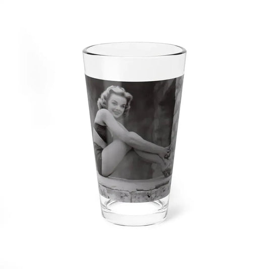 Leslie Parrish #275 (Vintage Female Icon) Pint Glass 16oz 16oz - Go Mug Yourself