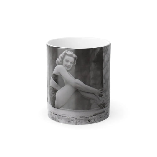 Leslie Parrish #275 (Vintage Female Icons) Color Changing Mug 11oz-11oz-Go Mug Yourself