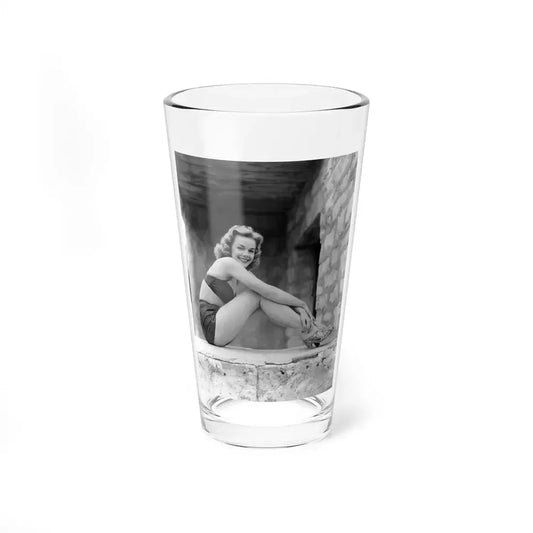Leslie Parrish #276 (Vintage Female Icon) Pint Glass 16oz 16oz - Go Mug Yourself